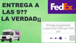 Cual Es El Horario De Entregas De Fedex