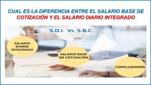 Cual Es La Diferencia Entre El Salario Base De Cotizacion Y El Salario Diario