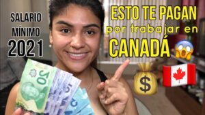 Cuanto Es El Salario Minimo En Canada Al Mes
